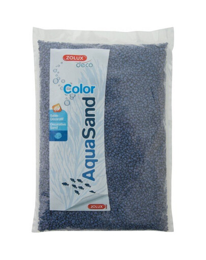 ZOLUX Aquasand Color ultramarino mėlyna 5 kg