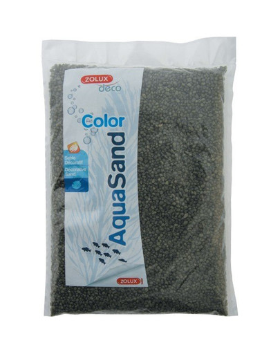ZOLUX Aquasand Color pastelinė žalia  5 kg