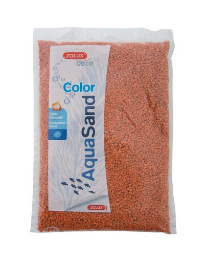 ZOLUX Aquasand Color stepių oranžinė  5 kg