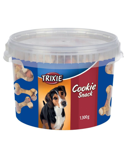 TRIXIE Cookie Snack Farmies sausainiai šuniui uždarame kibire, 1,3 kg