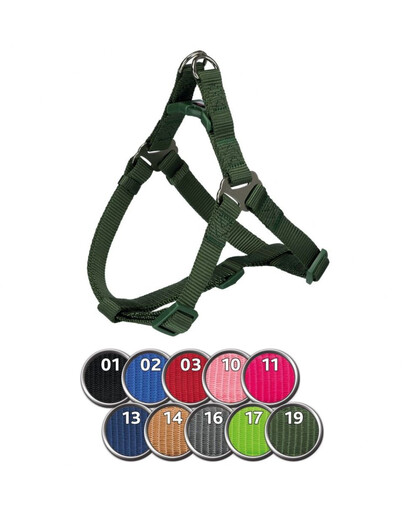 TRIXIE Premium One Touch petnešos šunims L, spalva: indigo mėlyna