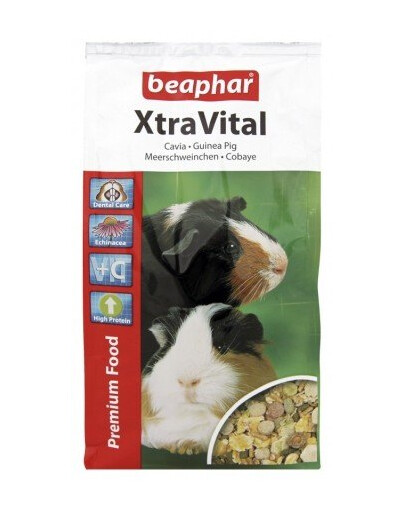 BEAPHAR XtraVital Guinea Pig Pokarm Dla Świnki Morskiej 1 kg