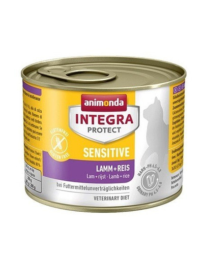 ANIMONDA Integra Sensitive su ėriena ir ryžiais 200 g