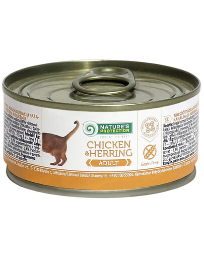 NATURES PROTECTION Adult Chicken & Herring 100 g