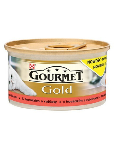 GOURMET Gold Savoury Cake su jautiena ir pomidorais 85 g