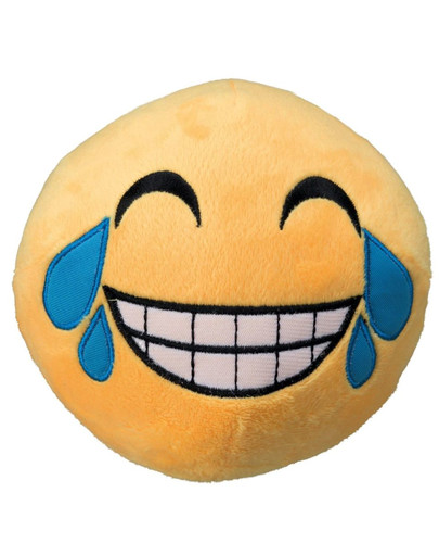 TRIXIE Smiley Tears of joy pliušinis žaisliukas šypsenėle su garsu 9 cm