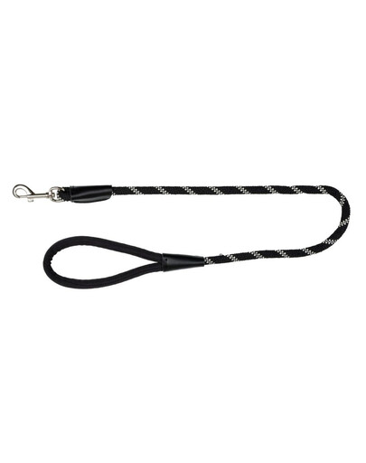 TRIXIE Sporty Rope pavadėlis, L–XL: 0.50 m, 13 mm, juodas