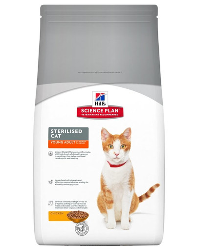 Hill'S Feline Young Adult Sterilised Cat 1,5 kg