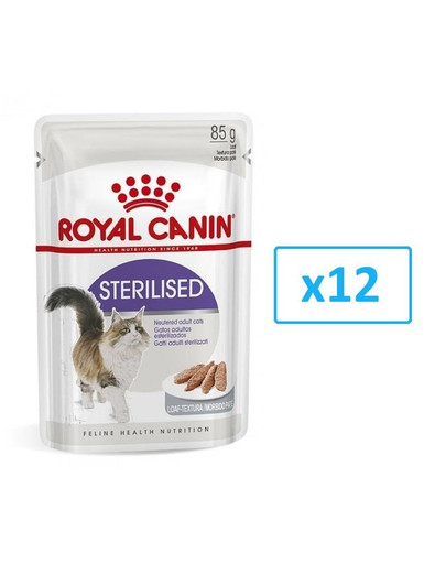 Royal Canin Sterilised pasteet 12 X 85 g