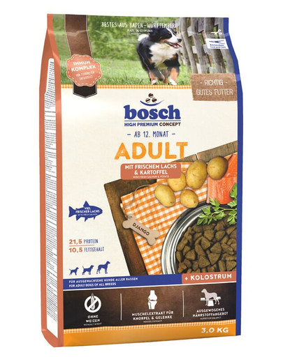 Bosch Adult Lõhe & Potato lõhe ja kartuliga 3 kg