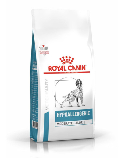 Royal Canin Dog  HYPOALLERGENIC dieet on koertele mõeldud täistoit, mis vähendab toiduga seotud kõrvaltoimete tekkimise riski.  7 kg