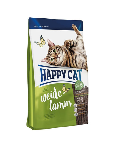 HAPPY CAT Fit & Well Indoor Adult lambalihaga 10 kg