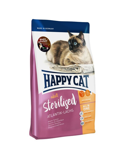 HAPPY CAT Supreme Sterilised alandi lõhega 4 kg