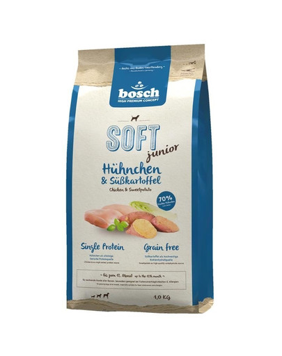 Bosch HPC Soft Junior kanaliha ja maguskartuliga 1 kg