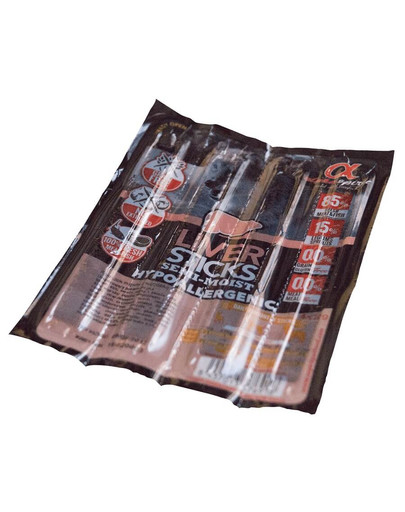 ALPHA SPIRIT skanėstai šunims su kepenimis 4 x 10 g x 16 vnt.