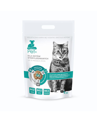thePet+ Cat Sterilised kuivtoit steriliseeritud kassidele 1 kg