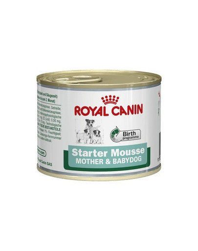 Royal Canin Starter Mousse 195 g - konserv