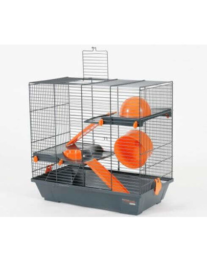 Zolux narvelis Indoor Duplex 50 cm žiurkėnams pilkas-mėlynas