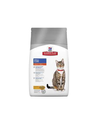 Hills science plan oral care cat food 5kg hotsell