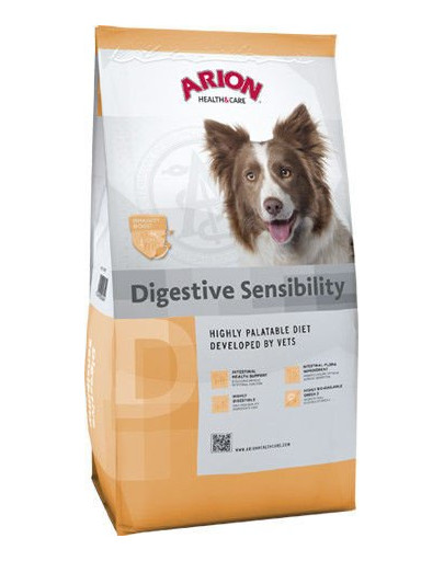 ARION Health&Care Digestive sausas šunų maistas 12 kg + 1 kg DOVANA