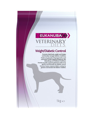EUKANUBA Weight/Diabetic Control Adult 1 kg