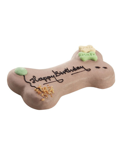 Lolo Pets tortas šunims "Happy Birthday" su riešutais ir šokoladu 250 g