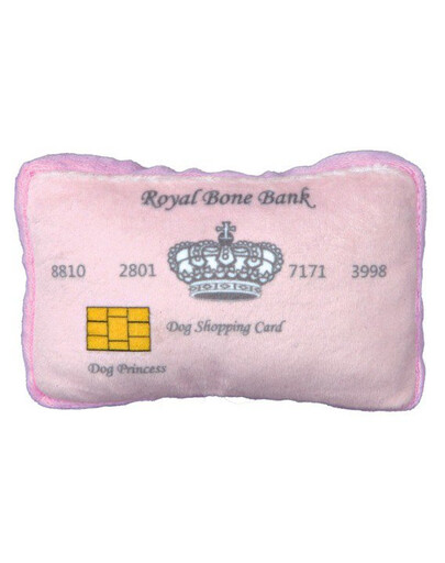 TRIXIE pliušinė kreditinė kortelė Princess 12 cm
