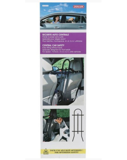 ZOLUX Central apsauginės grotelės centre tarp automobilio sėdynių 270 x 37 x 950 mm
