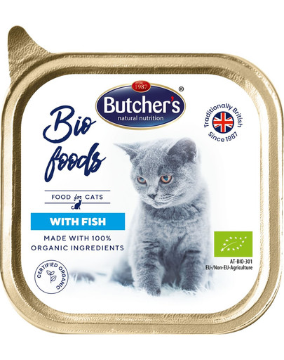 BUTCHER'S BIO foods fish 85 g
