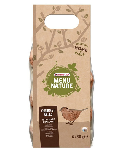 VERSELE-LAGA Gourmet balls with Raisins / oatflakes x6 540 g