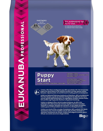 EUKANUBA PROFESSIONAL Puppy Start kõik tõud 8 kg