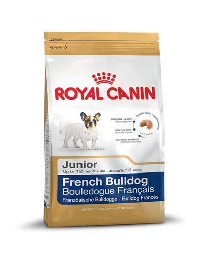 ROYAL CANIN French Bulldog Puppy Junior kuivtoit kuni 12 kuu vanustele kutsikatele, prantsuse buldogi tõugu 10 kg