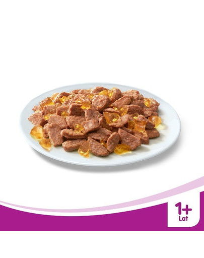 WHISKAS konservai su vištiena drebučiuose 100 g x 24