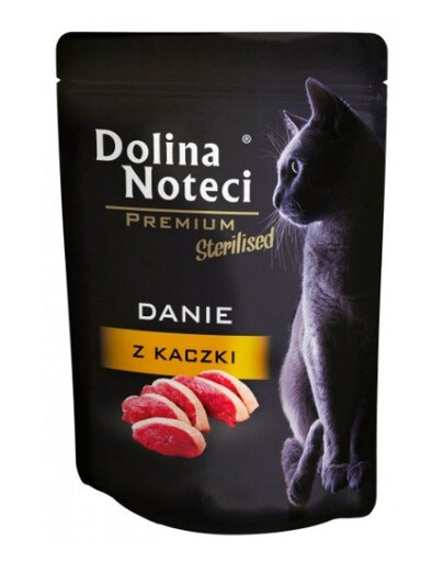 DOLINA NOTECI Premium Danie z kaczki dla kotów sterylizowanych 85 g