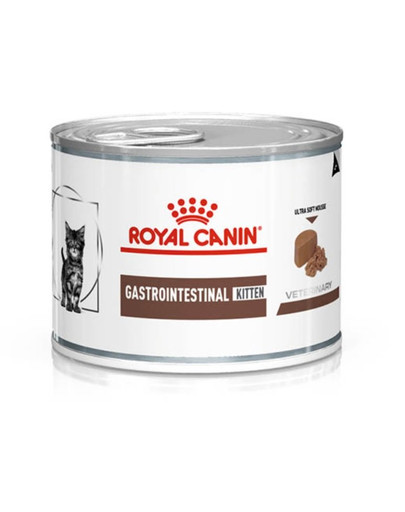 ROYAL CANIN GASTROINTESTINAL KITTEN dieettoit kassipoegadele soolestiku imendumishäirete vähendamiseks 195 g