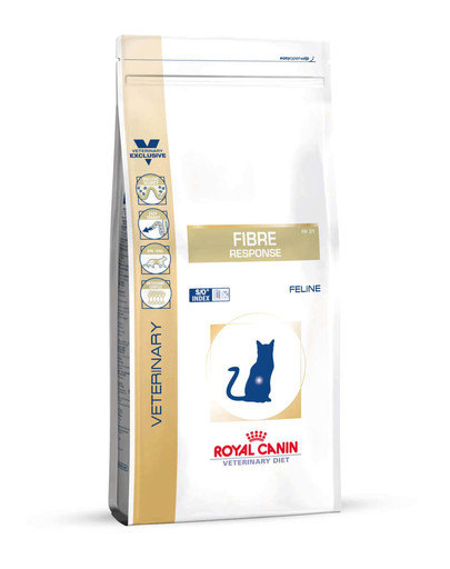 Royal Canin Cat Fibre Response 2 kg  Täistoit täiskasvanud kassidele.
