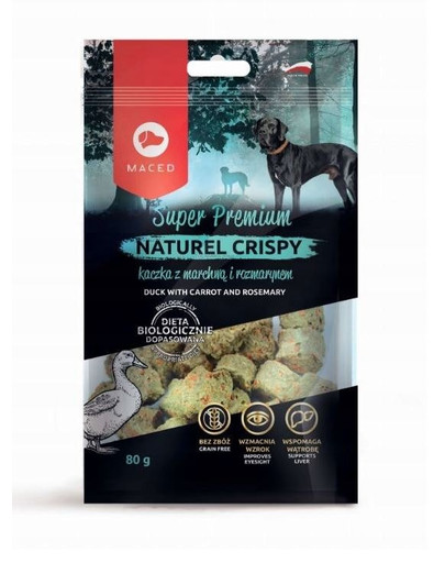 MACED Super Premium Naturel Crispy pardiliha porgandi ja rosmariiniga 80 g