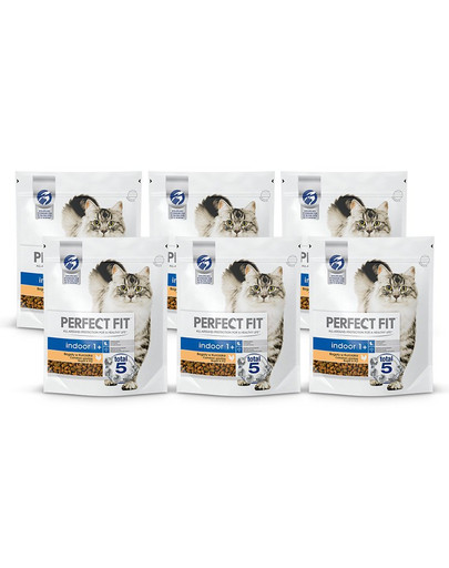 PERFECT FIT Cat 6x750 g Indoor Chicken multi