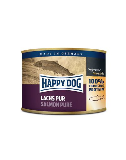 HAPPY DOG Lõhe märgtoit puhta lõhega 190 g