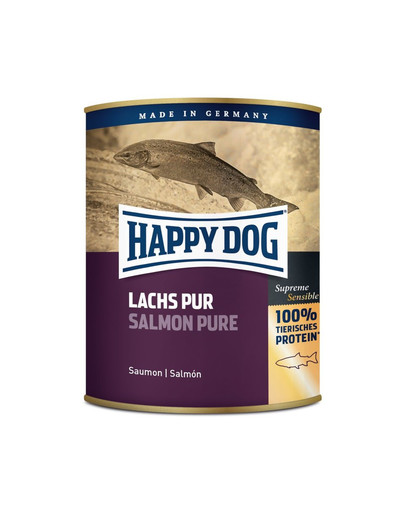 HAPPY DOG Lachs Pur märgtoit puhta lõhega 750 g
