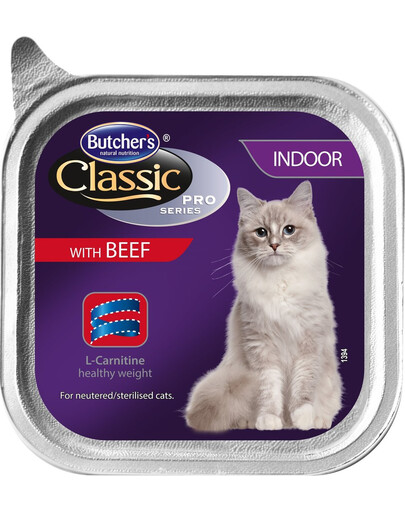 BUTCHER'S Classic Indoor Cat veiselihapasteet 100 g