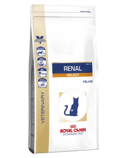 ROYAL CANIN Cat Renal Select 4 kg kroonilise neerupuudulikkusega kassidele