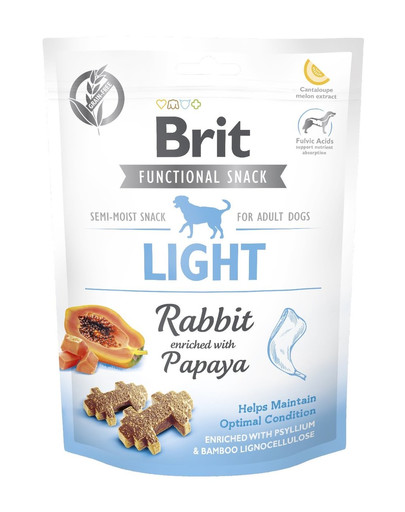 BRIT Care dog Functional snack  light küülik 150 g madala kalorsusega koeramaitset