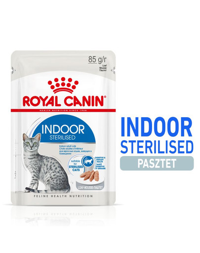 ROYAL CANIN Indoor Sterilised pasteet 12 x 85 g