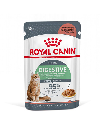 Royal Canin Digest Sensitive  tundliku seedetraktiga kassidele kastes 85 g X 12