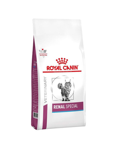 Royal Canin Cat Renal Special 2 kg Täielik dieettoit täiskasvanud kassidele.