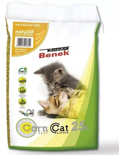 BENEK Super Benek Corn Cat kassiliiv maisist Tropical 25 l