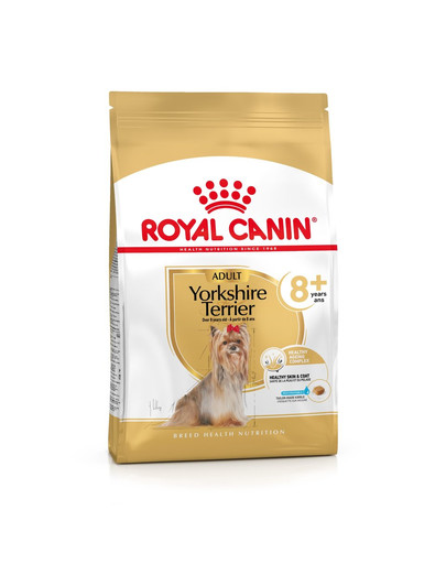 ROYAL CANIN Yorkshire Terrier Adult 8+3 kg kuivtoit täiskasvanud Yorkshire terjeritele, vanemad kui 8 aastat