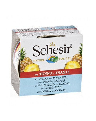 SCHESIR Fruit tuunikala ananassiga 75 g lisatoit kassidele