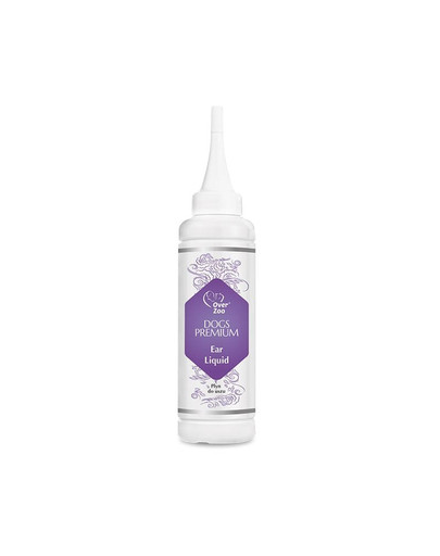 OVER ZOO Dogs Premium Ear Liquid 125 ml kõrvapuhastusvahend